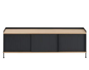 Enfold Sideboard 186x48, oak/anthracite black