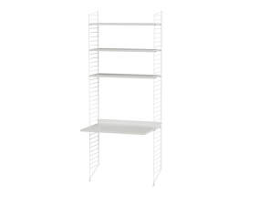 String Workspace A Shelving Set, white