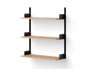 Wall Shelf 900, oak/black