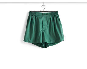 Outline Pyjama Shorts M/L, emerald green