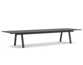 Boa Table 420x128x75 cm, charcoal / black oak