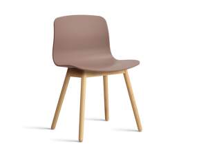 AAC 12 Chair Solid Oak, soft brick