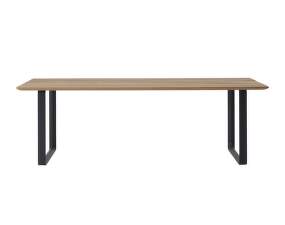 70/70 Outdoor Table, sapele mahogany / anthracite black