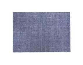 Moiré Kelim Rug 240x170, blue