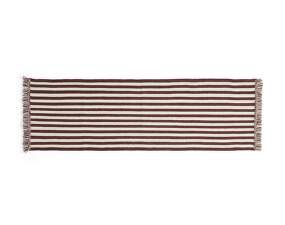 Stripes and Stripes Wool Rug 60x200cm, cream
