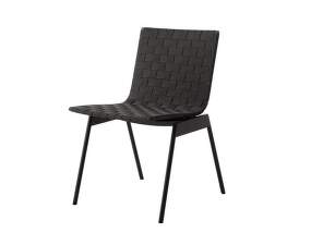 Ville AV33 Outdoor Side Chair, warm black