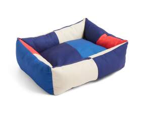 Dogs Bed M, red/blue