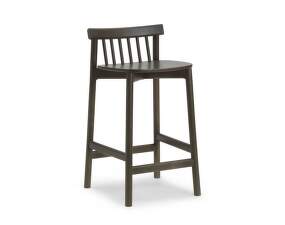 Pind Barstool 65 cm, brown stained ash