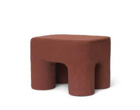 Podo Stool, red brown