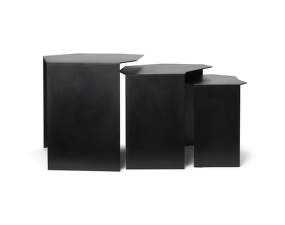 Shard Cluster Tables - Set of 3, black