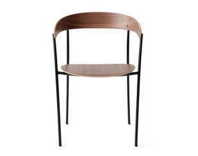 Missing Armchair, lacquered walnut