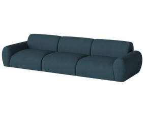 Núvol Sofa 3 Modules with 2 Small Corners, dust blue