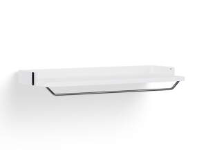 Pier System Shelf with Hanger, white