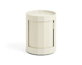 Facet Cabinet Low, eggshell