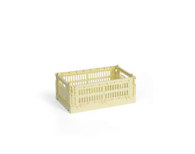 Colour Crate Small, light yellow