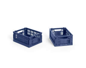 Colour Crate Mini, set of 2, dark blue