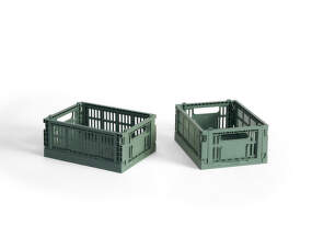 Colour Crate Mini, set of 2, sage green
