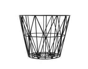 Wire Basket Medium, black