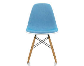 Eames Plastic Side Chair DSW, full padded