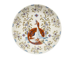 Taika Deep Plate 22 cm, deco white