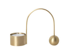 Balance Tealight Holder, brass