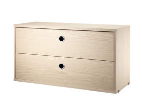 String Chest of Drawers 78 x 30, ash