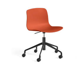 AAC 50 Chair Black Base, orange