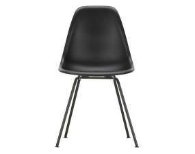 Eames Plastic Side Chair DSX, deep black