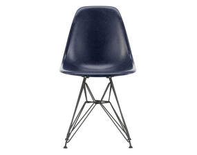 Eames Fiberglass Side Chair DSR, navy blue