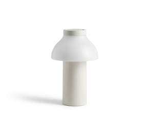 PC Portable Table Lamp, cream white