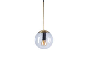 Orb Pendant Ø15, matt antique brass