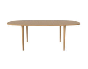 Yacht Extendable Dining Table, Cone Legs, oiled oak