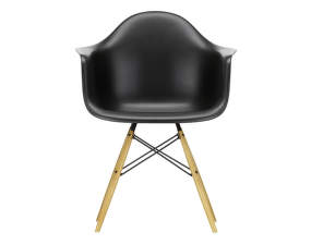 Eames Plastic Armchair DAW, deep black