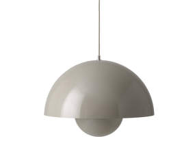 Flowerpot VP2 Pendant, grey beige