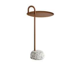Bowler Side Table, pale brown