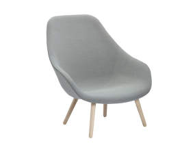 AAL 92 Lounge Chair Lacquered Oak, Steelcut Trio 133