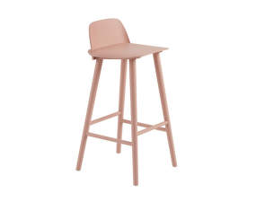 Nerd Bar Stool 75 cm, tan rose