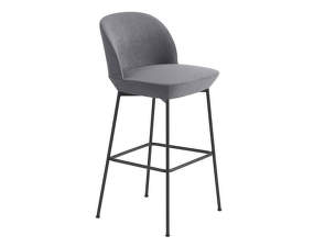 Oslo Bar Stool 75 cm, Still 161/anthracite black