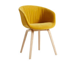 AAC 23 Chair Soft Oak Veneer, Lola yellow