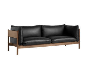 Arbour 3-seater Sofa, oiled walnut / Nevada NV0500