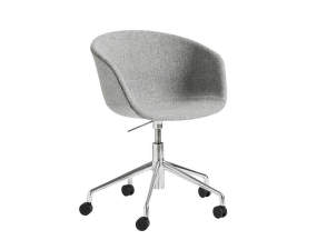 AAC 53 Chair Polished Aluminium, Hallingdal 130