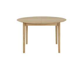 Bok Round Extendable Dining Table, oak