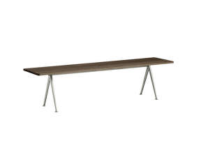 Pyramid Bench 12 190 cm Beige Steel, smoked oak