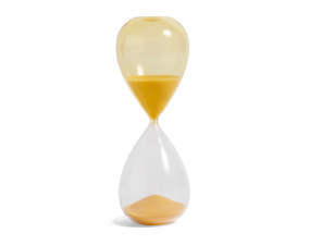 Time Hourglass L (30 min), light yellow