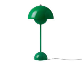 Flowerpot VP3 Table Lamp, signal green