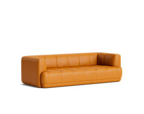 Quilton 3-seater Sofa, Sense Cognac