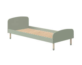 Dots Single Bed, natural green