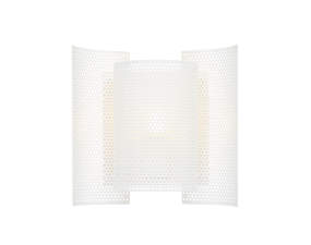 Butterfly Perforated Wall Lamp, white