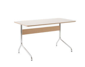 Pavilion AV16 Desk, oak / mushroom linoleum