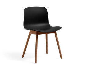 AAC 12 Chair Solid Walnut, black